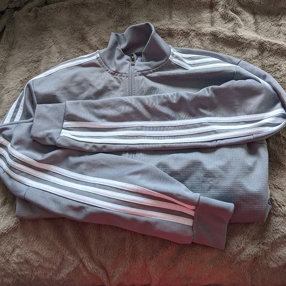 Adidas Light Weight Grey Jacket | Medium Male - Picture 2 of 3